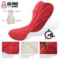RION Shorts Ciclismo Para Hombre MTB Con Alforjas Y Suspensores Tights De Verano Bicicleta De Montaña Biker Bibs Con Almohadilla 3D 5H Pierna Sin Costuras - details 5