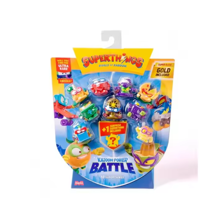 SUPERTHINGS KAZOOM POWER BATTLE PACK DE 10 FIGURAS - 1