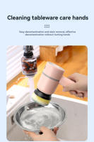 Nueva Cepillo De Limpieza Eléctrico Multifuncional Portátil Para Baño Y Cocina Herramientas De Limpieza Con Cinco Enlaces - details 6