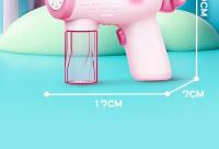 Máquina De Burbujas Unicornio Automática Pistola De Burbujas Eléctrica Juguete Para Fiestas Al Aire Libre Juguete Para Niños - details 11