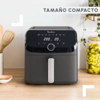 Moulinex Easy Fry Mega, Freidora de aire XL 7,5 L, 8 Programas automáticos, Diseño Compacto, Cocina hasta 8 raciones, Ahorro de energía y tiempo, Piezas aptas lavavajillas,, EZ855BF0 - details 2