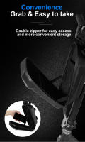 Bolsa De Manillar Reflectante Para Patinete Eléctrico Xiaomi M365 Bolsa De Almacenamiento Impermeable Con Carcasa Rígida De EVA Accesorios Para Bicicletas Eléctricas - details 2