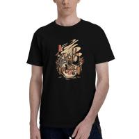 Camiseta De Algodón 100% Para Hombres Y Mujeres Estampada Con Diseño De Dibujos Animados Estilo Harajuku De Japón Manga Corta Para Todas Las Estaciones - details 4