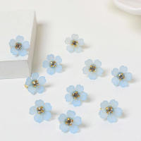 10pcs Accesorios Para El Cabello Con Diseño De Mini Flor Perfectos Para Crear Estilos De Trenzas Y Cuentas Adornadas Para Mujeres - details 5