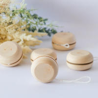 Pack de 6 a 48 unidades de Yoyo para niños, Madera Natural, Yoyó de madera, Detalle bautizo invitados, Recuerdos de bautizo, regalos cumpleaños niños para invitados, Cumpleaños infantil niños, Regalantes.com - details 0