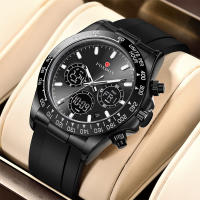Reloj De Pulsera LIGE Top Brand Luxury FOXBOX Para Hombre Con Calendario Fecha Doble Mostrador Digital Luz Resistente Al Choque Reloj De Mano Luminoso Resistente Al Agua - details 14