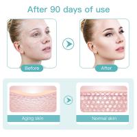 con Pantalla Máquina Facial para Eliminar las Arrugas Masajeador Ultrasonidos RF EMS LED Rejuvenecimiento Antienvejecimiento Cuello Barbilla Cara Regenerador Terapia en Casa Regalar Mujer Radiofrecuencia - details 0