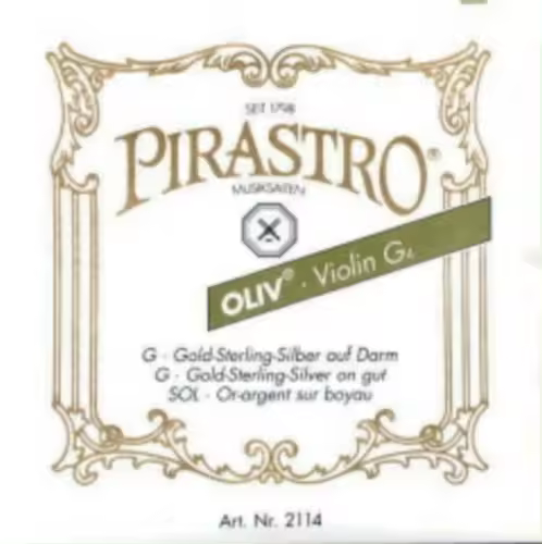 CUERDA VIOLIN-Pirastro (Oliv 211451) (Tripa Oro Plata) (16PM) 4ª Medium Violin 4/4 - 1