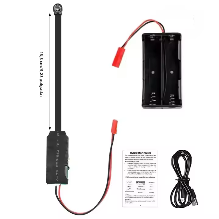 Cámara Mini IP WIFI DIY Con Movimiento DV 1080P Grabadora De Video Remota Control Inalámbrica Seguridad Doméstica TF Oculta - 1