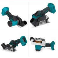 Mini Amoladora De Ángulo Eléctrica Recortadora Circular Sin Cable 3 Pulgadas Herramienta De Corte Compatible Con Batería Makita/Dewalt 18V - details 2