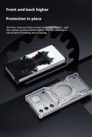 Funda De Teléfono Para Red Magic 10ProPlus 8Pro X Mecánica Luminosa Soporte Aluminio Antigolpes Con Marco Metálico Y Disipación De Calor - details 2
