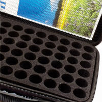 Bolsa Portátil Para Aceites Esenciales Con 60 Compartimentos De 15ml Estuche De Almacenamiento De Viaje De EVA Tamaño 12.6x8.6x2.0in Colores Variados - details 3