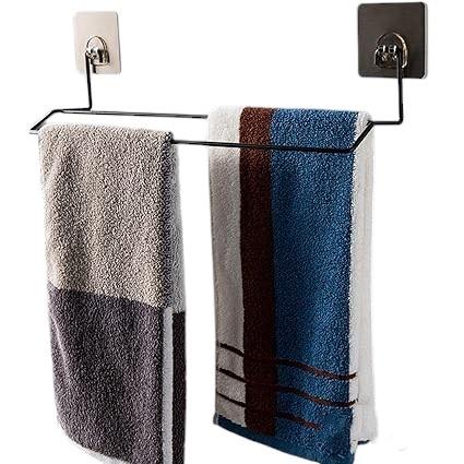 SATRTELECTRIC - Toallero, Toallero Sin Taladrar, Toallero de Baño, Adhesivo para Baño, Montado en la Pared, para Cocina, Baño, Sala de Estar, Hotel, 41cm - MARCA ALLPERCOM