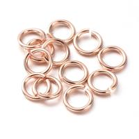 Anillos Abiertos De Latón Plateado Eco-amigable 50pcs Longitud Duradera 21 Ga 4x0.7mm Diámetro Interno: 2.4mm Para Joyería - details 0