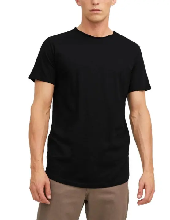 Camiseta Jack&Jones Basher negra manga corta para hombre - 1