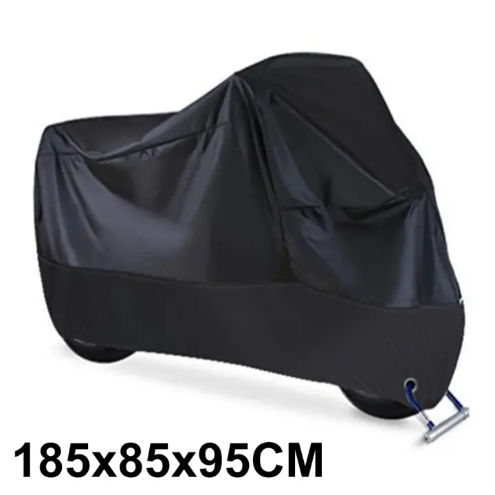 Cubierta de Motocicleta Impermeable para Exterior e Interiores Resistant to Desgaste Material de Tela para Todas Las Estaciones en Prueba de Polvo y UV - 1