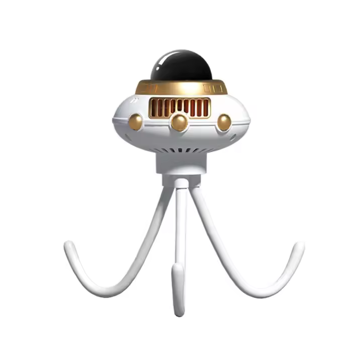 Genérico Ventilador de Cochecito Portátil,Ventilador Sin Aspas Space Octopus Para Silla De Auto | Accesorios Para Cochecitos Y Uso En El Hogar O Viajes - 1