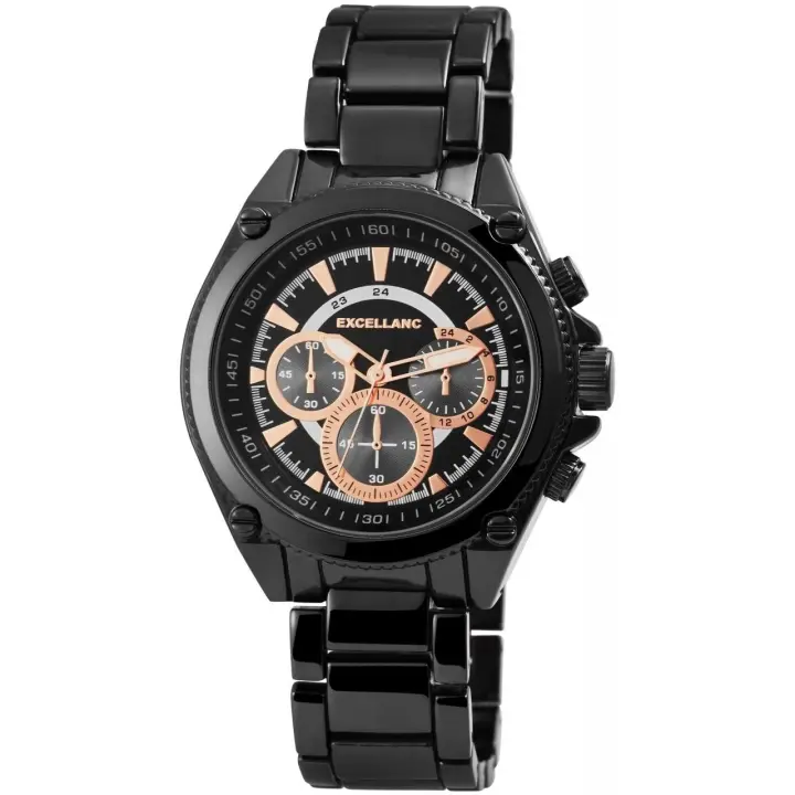 Reloj Excellanc® Hombre com Bracelete em Aço Inoxidável - 1
