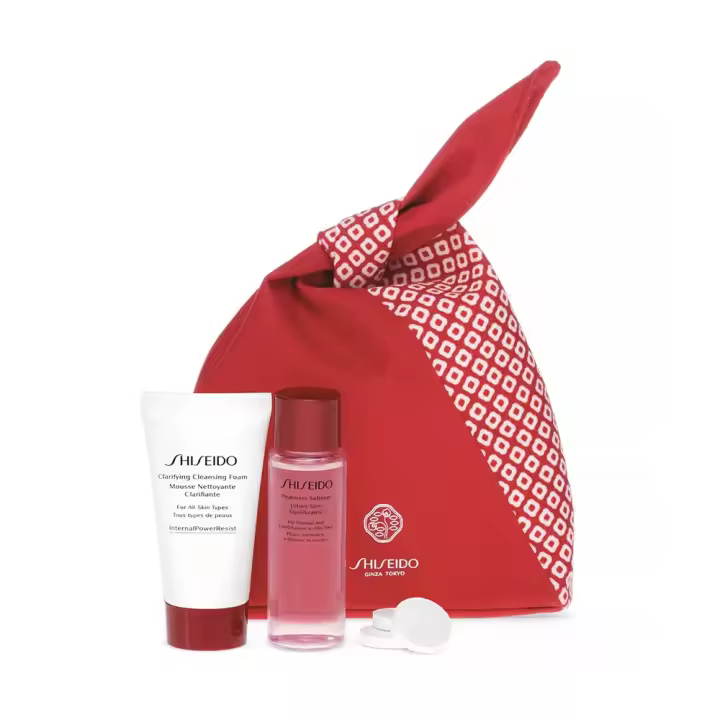 Shiseido Ginza Tokyo Set Cleanse & Balance, Espuma Limpiadora y Loción Facial, 30 Ml Cada Uno, para Mujeres - 1