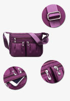 Bolso cruzado de nailon para mujer, bandolera de gran capacidad con múltiples bolsillos, para ir de compras, de viaje, de ocio - details 27