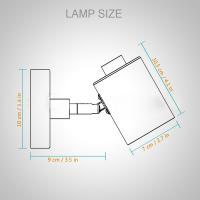 Lámpara De Pared LED Moderna Protección Ocular Multiusos Macarón Lujo Decoración Para Habitación Estudio Dormitorio - details 15
