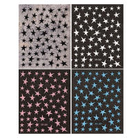 Pegatinas De Uñas 3D Estrella Y2K Para Mujeres Y Niñas Adhesivas Pentagrama Diseño De Uñas Decoración Para Manicura DIY Y Salón - details 6