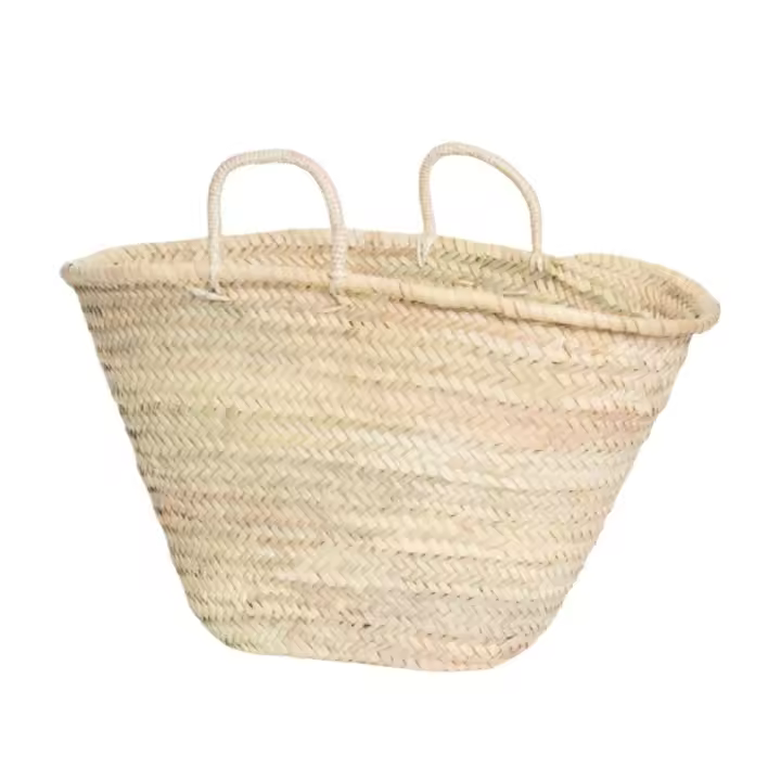 Capazo Mediano Tamaño E: 28 x 46 x 15 Dos Asas, capazos de playa. bolsos mujer - 1