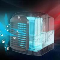 Refrigerador de Aire portátil, ventilador de escretorio personal recargable por USB, Silencioso para Oficina y dormitorio-JRZD - details 3