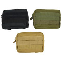 Bolsa Táctica Multifuncional Para Exteriores Con Sistema Molle Bolsa De Cinturón Para Móvil Accesorios De Caza Material De Nylon - details 6