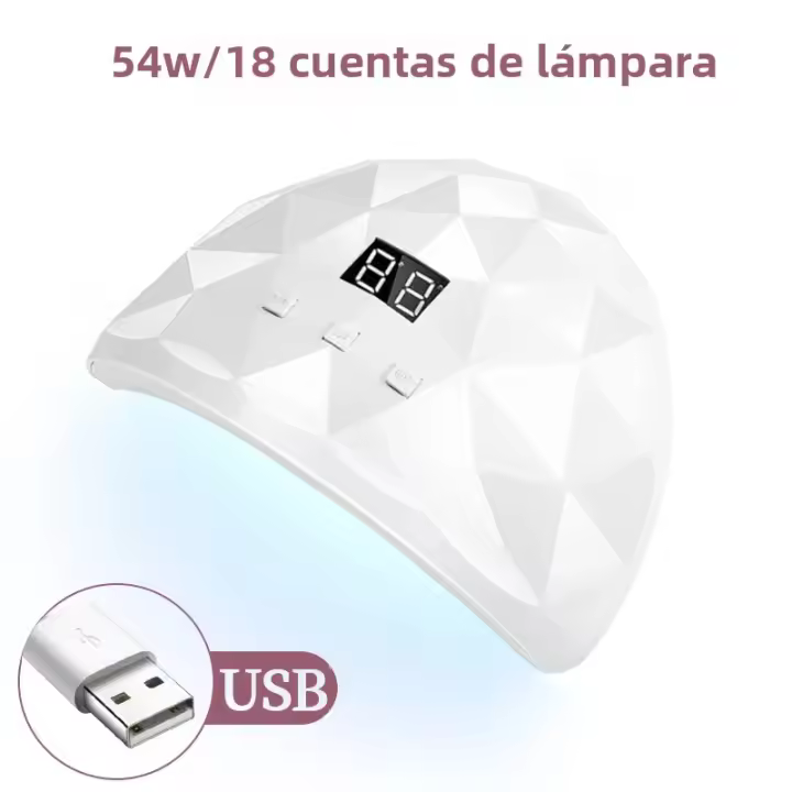 Luz UV Para Uñas LINMANDA 88W Con 18 LED Y 3 Configuraciones De Tiempo Para Manicura Profesional Uso Doméstico Y Viaje - 1