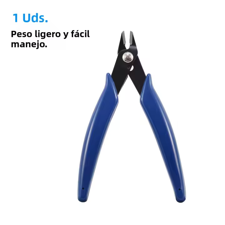 Alicates De Corte Diagonal De Acero Al Carbono Para Cable Eléctrico Y Corte De Alambre Multifuncionales Con Desbaste Clavos Y Cortador Lateral - 1