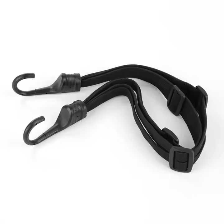 Cinta De Equipaje Universal Para Motocicleta 60cm Con Hebilla Elástica De Alta Resistencia Para Casco Y Cambios De Marcha Retráctil Protección - 1