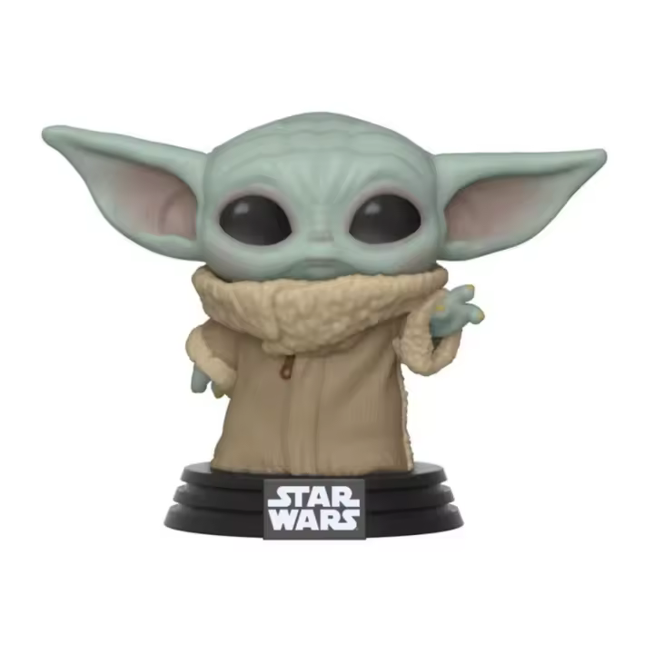 Funko Pop Star Wars The Mandalorian Yoda Figura de Vinilo Altura de 9 Centímetros Caja Original - 1