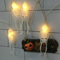 Luz De Cadáver De Halloween Con 10/20 LED Luz De Cadáver De Halloween Para Decoración Interior Y Exterior Operada Por Batería Luz De Hadas Festiva - details 1