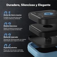Juego de mancuerna ajustables 10 kg/20Kg/30Kg/40 kg, Kit de mancuerna 3 en 1, mancuerna de Barra, mancuerna ajustables y con Barras de conexión, para gimnasio en casa y fitness, hombres/Mujeres con - details 2
