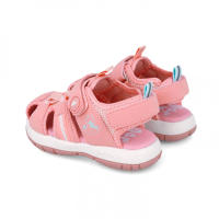 Sandalias sport para niña de Garvalín con velcro mod. 252821-D032 en color rosa - details 1