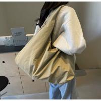 Bolso De Hombro Casual De Nylon Para Mujer Con Compartment Interior Bolsa De Compras Con Cierre De Cremallera Color Sólido Estilo Versátil - details 24