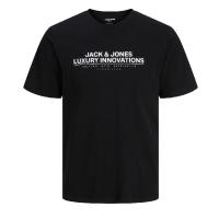 Jack & Jones SS25 Hombre Pack 2 Camisetas de Algodón Mod JPRSTAR  Ajuste Regular Fit logo marca Moda Casual Informal REF 276502 - details 4