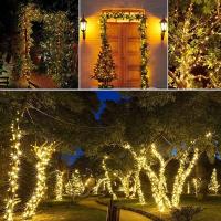 Luces LED De Navidad 220V EU Plug 10M 20M Guirnalda De Decoración Exterior Lámpara De Hadas Para Casa Boda Fiesta Holiday - details 9