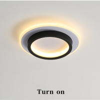 Lámpara De Techo Moderna De Metal LED Para Pasillo Y Escalera Decorativa De Lujo Creativa En Oro Instalación Suelta Fuente De Alimentación AC 220V - details 5