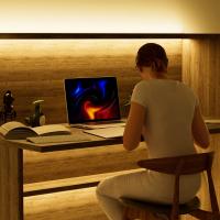 Tira De Luz LED COB 5V USB Para Iluminación Interior Adecuada Para Sala De Estar Dormitorio Armario Fondo De Pared Cocina TV - details 7