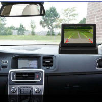 Pantalla De Monitor Para Coche Plegable TFT LCD Color 4.3 Pulgadas Espejo HD Para Cámara Trasera De Retrovisores - details 1