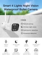 Cámara IP Vstarcam CS58 3MP WIFI CCTV Exterior Con Visión Nocturna Y Audio Bidireccional Resistente Al Agua Para Seguridad Doméstica Y Exterior - details 0