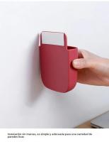 Estante De Pared Para Almacenamiento Organizador De Teléfonos Móviles Y Control Remoto Para Aire Acondicionado Y TV - details 10
