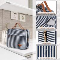 Neceser de viaje para Colgar, neceser con Gancho, impermeable, Grande, Bolsa de almacenamiento de Cosméticos para Viajes y baño - details 1