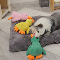Juguete De Dormir Para Perros HOOPET Con Silbido Y Aroma a Pato Juguetón Para Pequeños Medianos Y Grandes Interactivo Para Entrenamiento De Mascotas Accesorios Para Perros - details 1