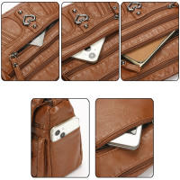 Bolso Bandolera Para Mujer Con Correa Ajustable Y Cierre De Cremallera Ideal Para Viajes Casuales Y Uso Diario - details 7