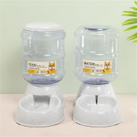 Alimentador Automático Para Mascotas Gran Capacidad Tazón De Alimento Para Perro Y Gato Suministros Para Mascotas Verde Gris Azul - details 6