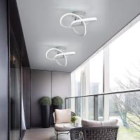 Panel de Tecnología LED Moderno, Tecnología LED 20W Blanco Moderno, Tecnología de Decoración Floral para Dormitorio Cafetería, Pasillo Balcón, 24 x 11CM, 6500K Blanco [Clase de Eficiencia Energética] - details 1