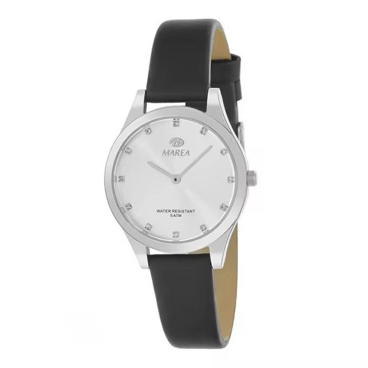 Reloj Mujer B54182/1 Piel Negra - Moda Elegante - 1